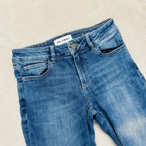 DL1961 Jeans Womens 26 Florence Instasculpt Skinny Fit Faded Medium Wash 29" USA
